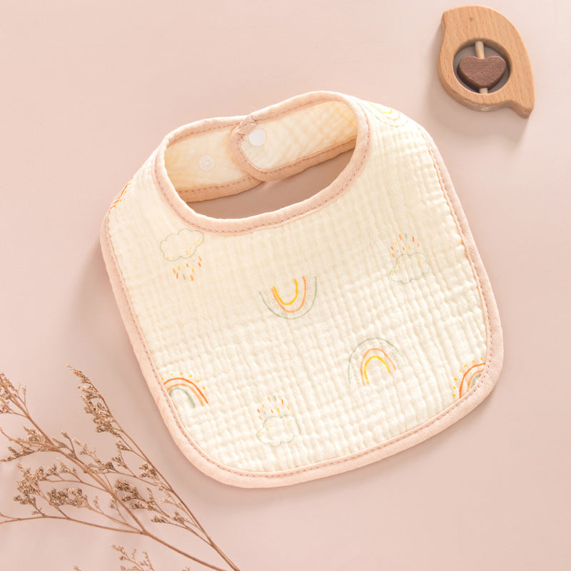 Cubs Lane Unisex Multi Color All-Over Print Bibs