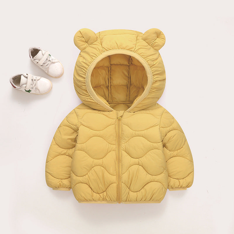 Cubs Lane Yellow Solid Full-Sleeve Jacket