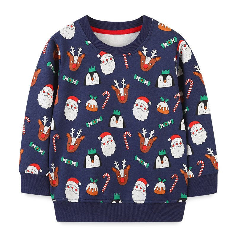 Cubs Lane children spring and autumn boys spring pullover