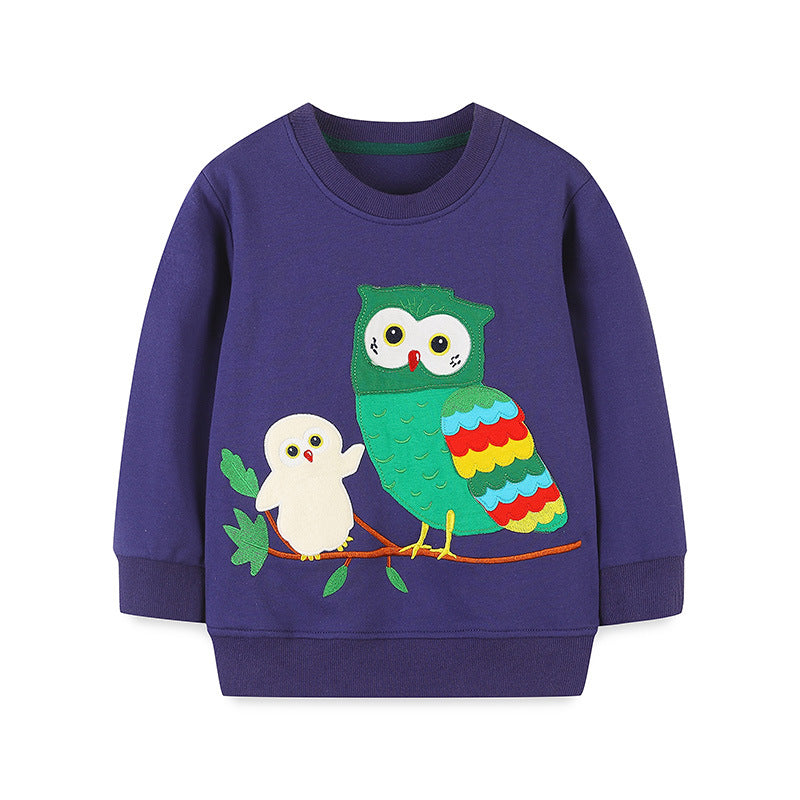 Cubs Lane children spring and autumn boys spring pullover
