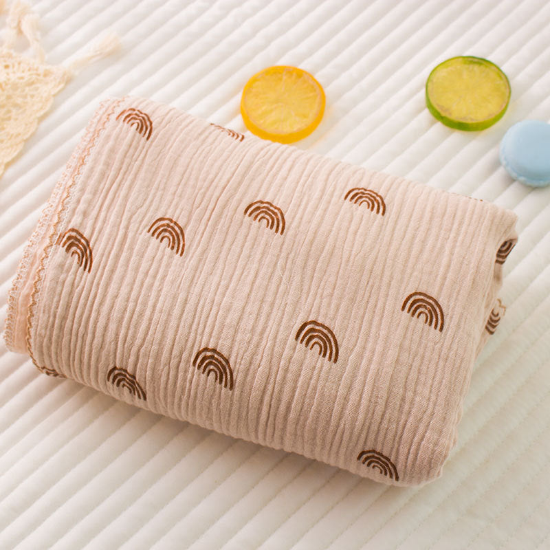 Cubs Lane Blue Color Print Bath Towel
