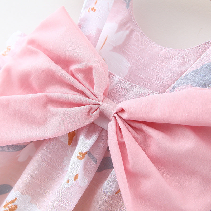 Cubs Lane Pink Color Stylish Dress For Girls