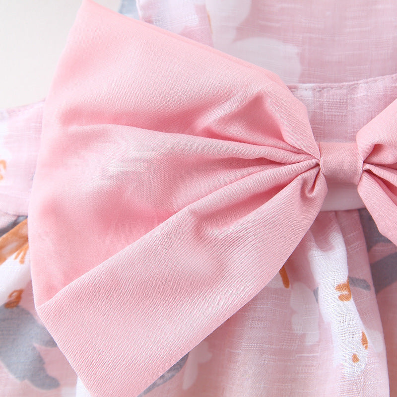 Cubs Lane Pink Color Stylish Dress For Girls