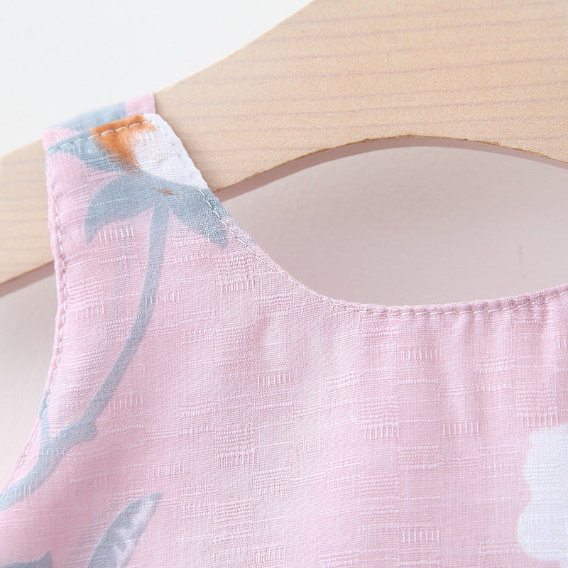Cubs Lane Pink Color Stylish Dress For Girls