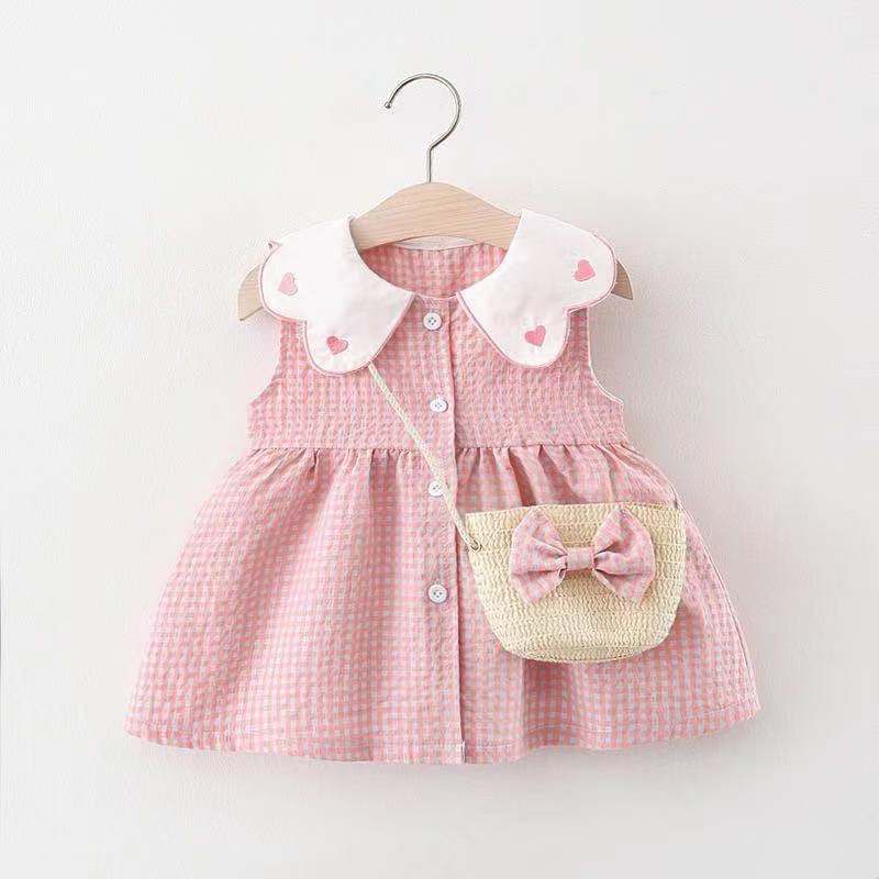 Cubs Lane Pink Color Stylish Dress For Girls