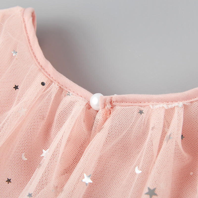 Cubs Lane Pink Color Stylish Dress For Girls