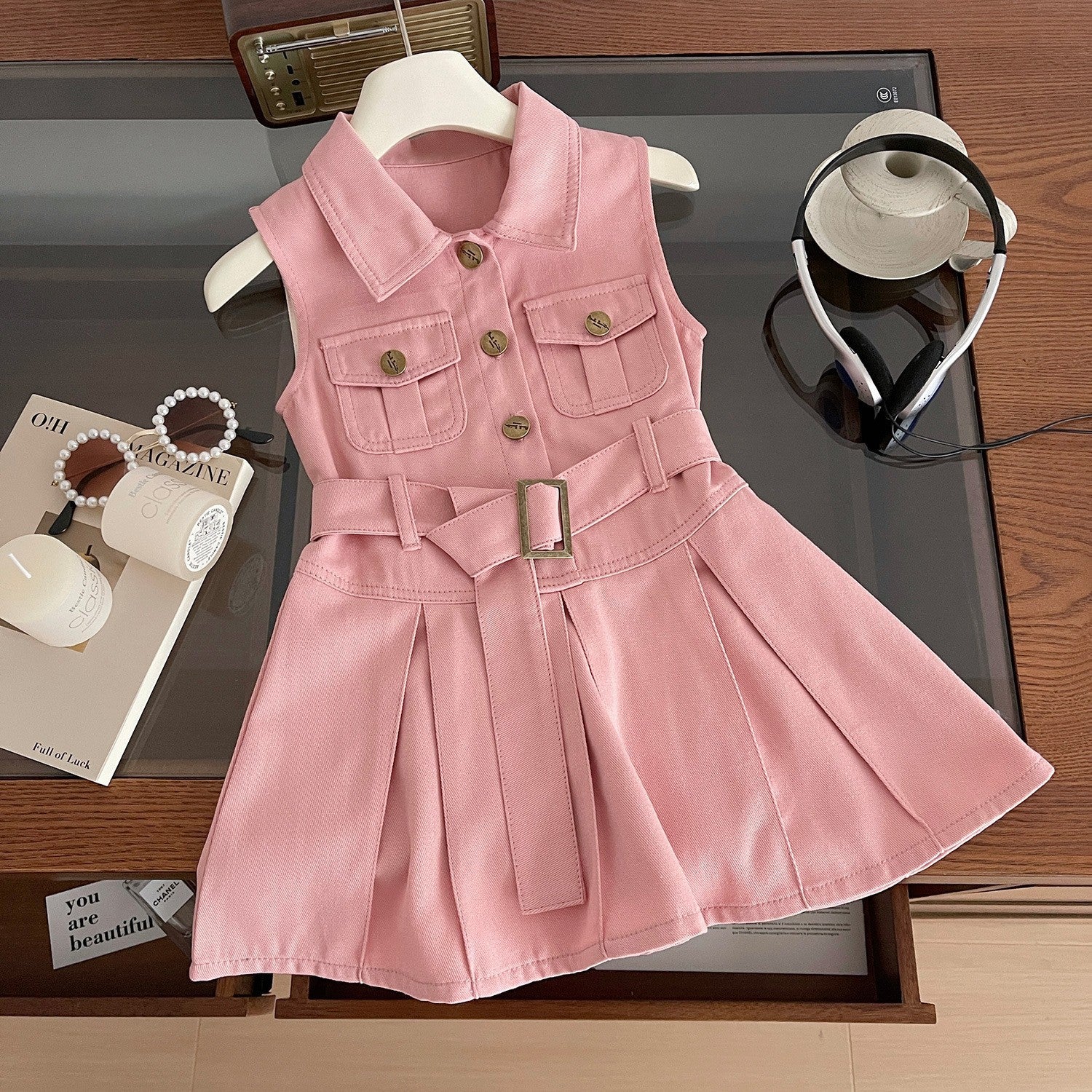 Cubs Lane Pink Color Stylish Dress For Girls