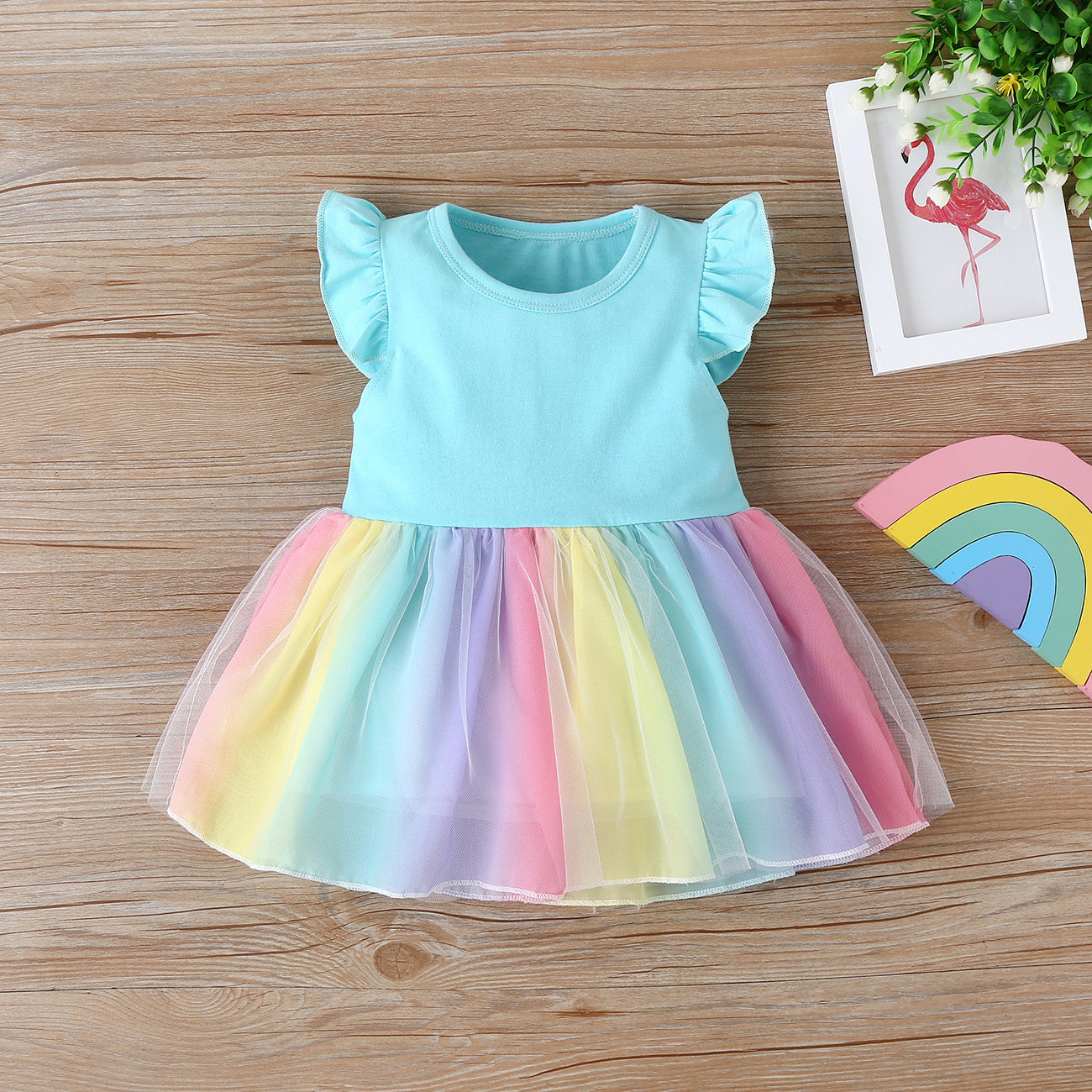Cubs Lane Blue Color Stylish Dress For Girls