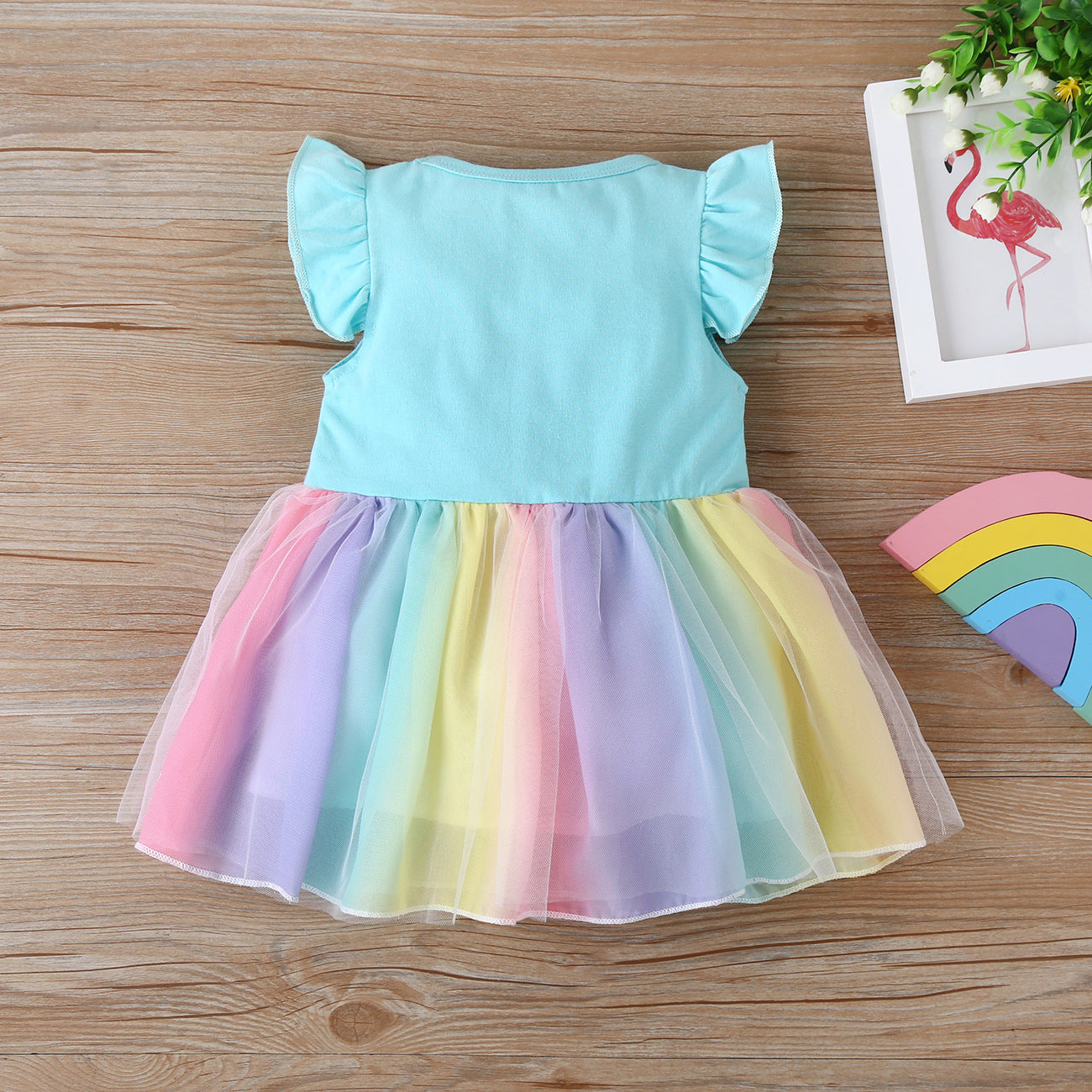 Cubs Lane Blue Color Stylish Dress For Girls