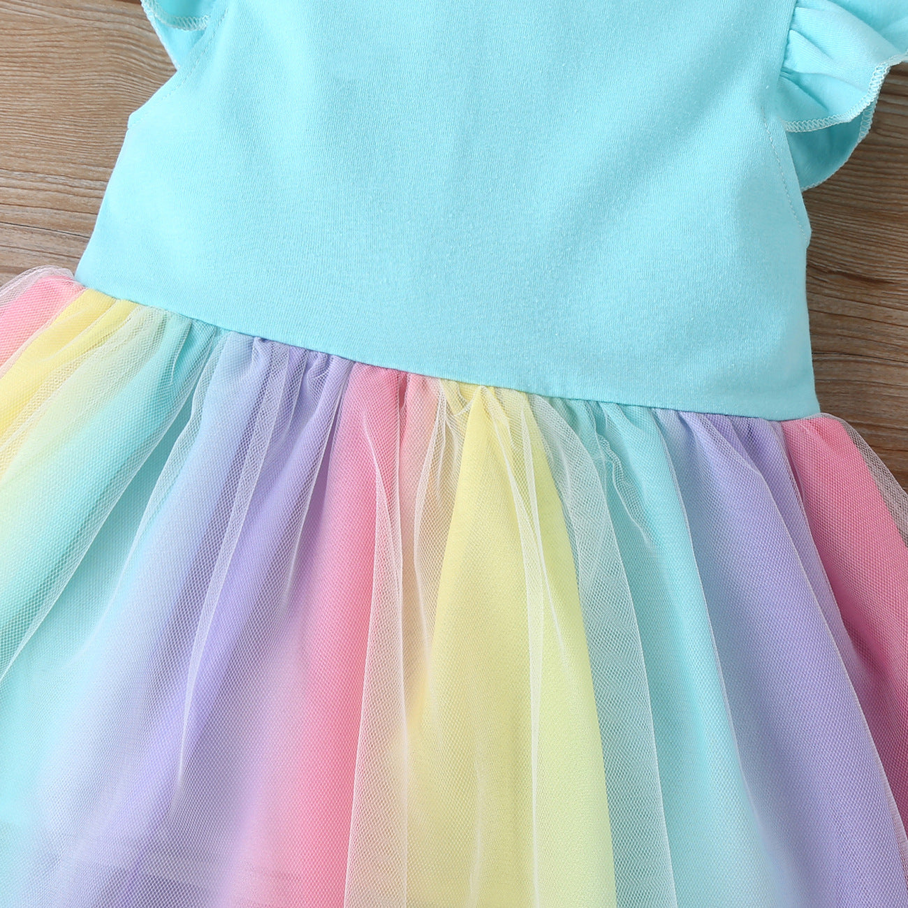 Cubs Lane Blue Color Stylish Dress For Girls