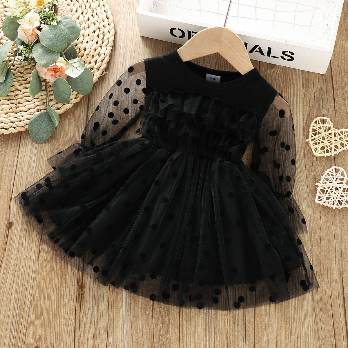 Cubs Lane Black Color Stylish Dress For Girls