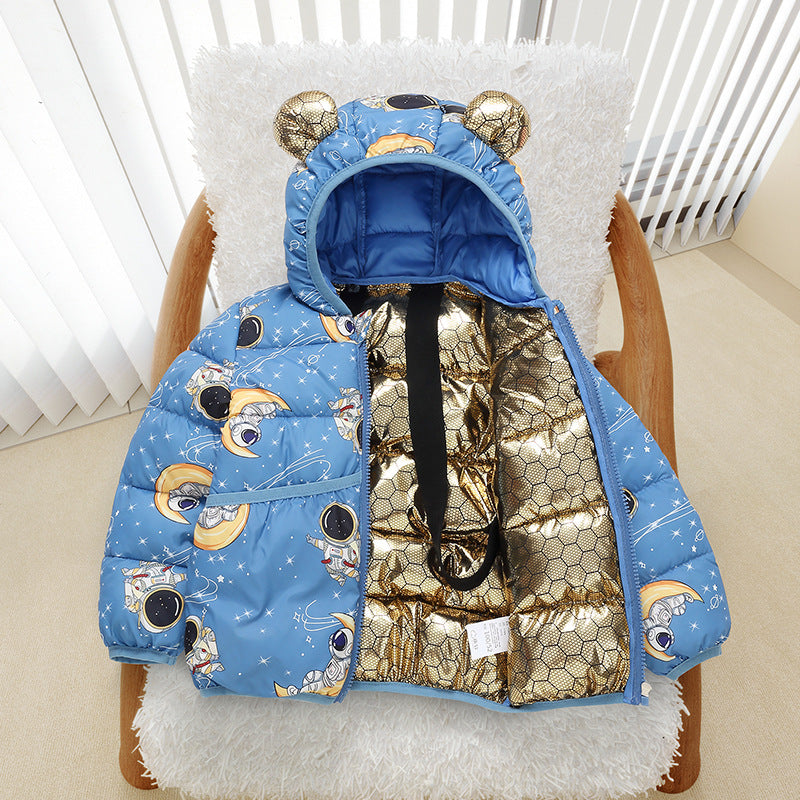 Cubs Lane new children's clothes baby velvet jacket stylish boys and girls