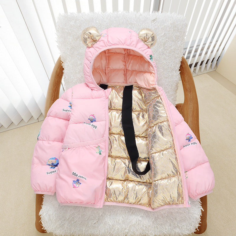 Cubs Lane new children's clothes baby velvet jacket stylish boys and girls