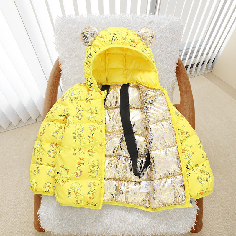 Cubs Lane new children's clothes baby velvet jacket stylish boys and girls