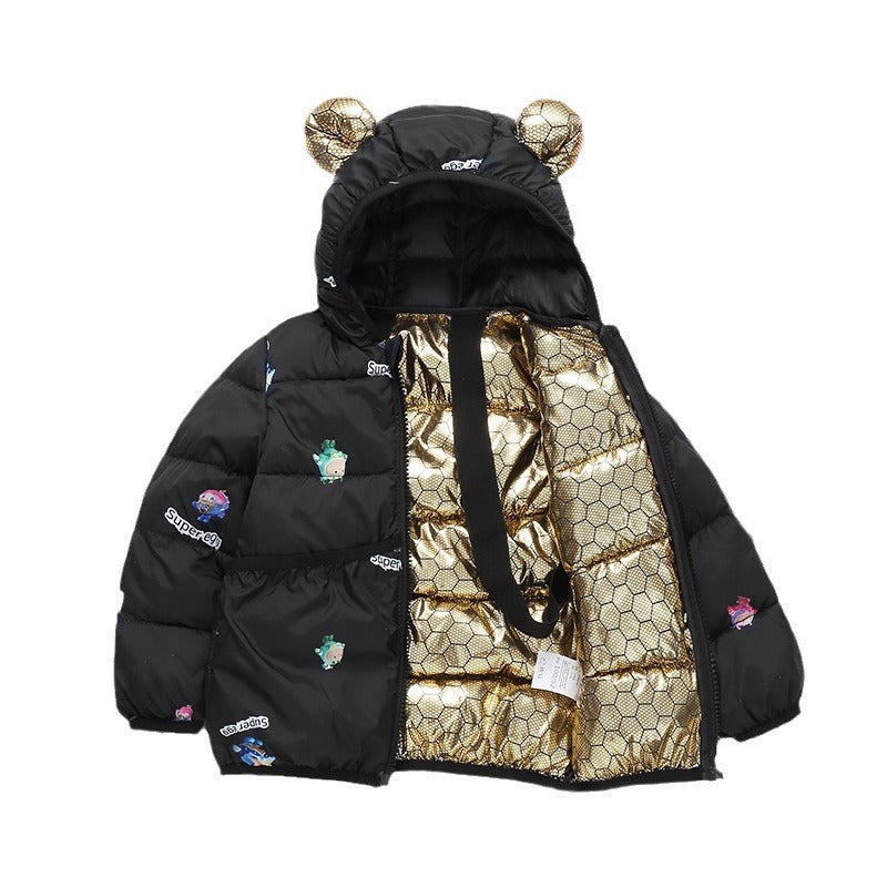 Cubs Lane new children's clothes baby velvet jacket stylish boys and girls