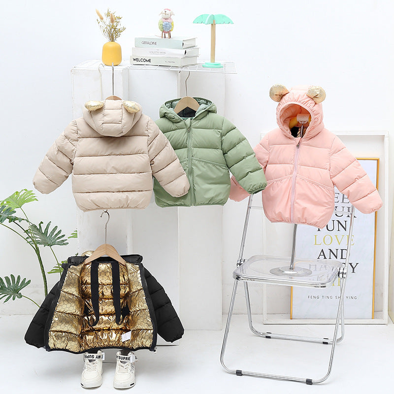 Cubs Lane new children's clothes baby velvet jacket stylish boys and girls