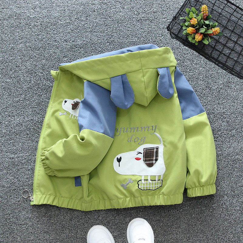Cubs Lane new children's clothes baby velvet jacket stylish boys and girls