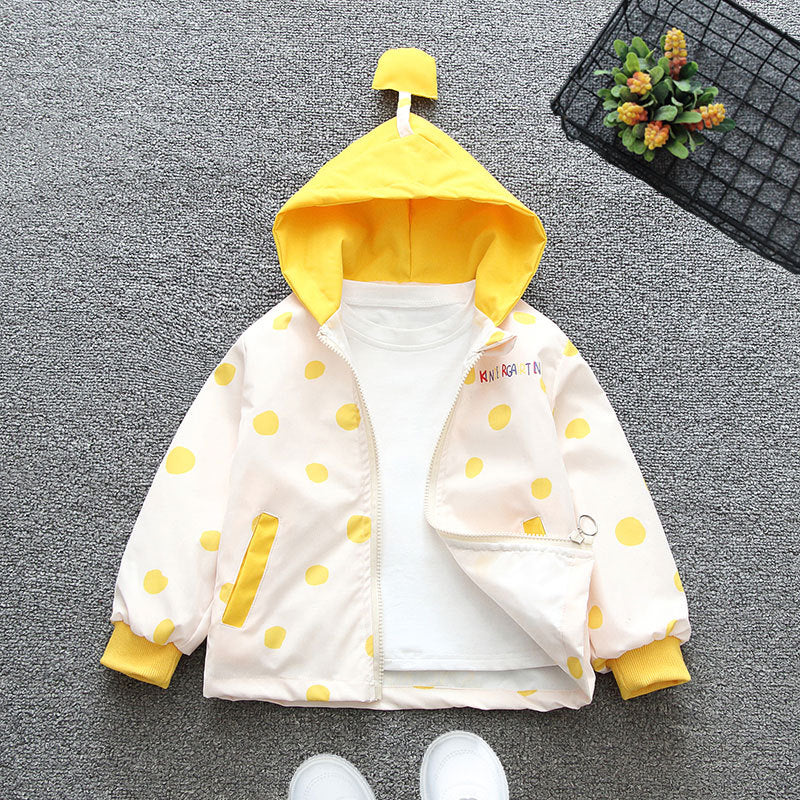 Cubs Lane new children's clothes baby velvet jacket stylish boys and girls