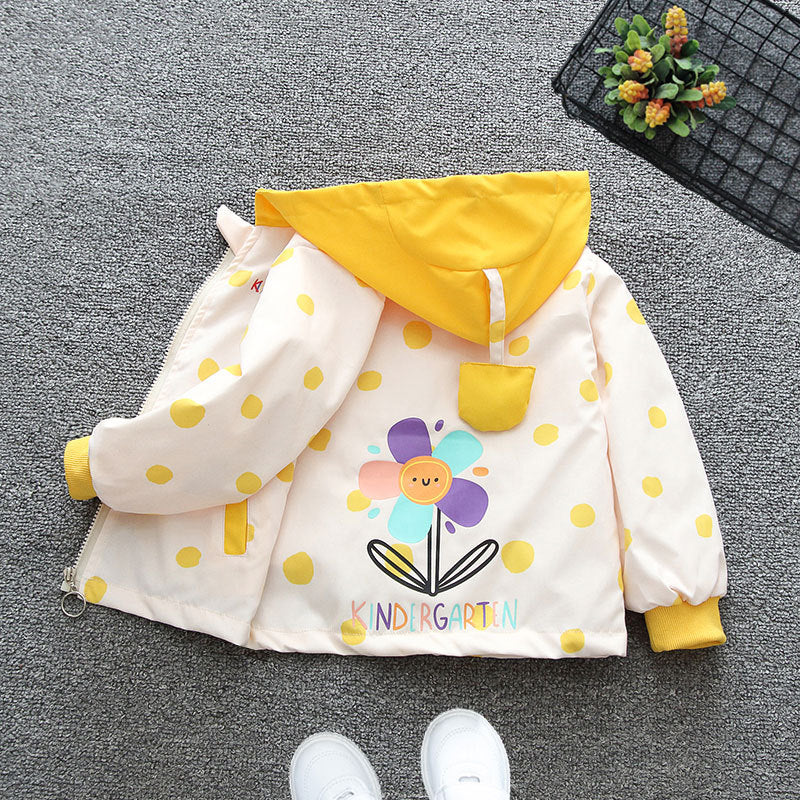 Cubs Lane new children's clothes baby velvet jacket stylish boys and girls