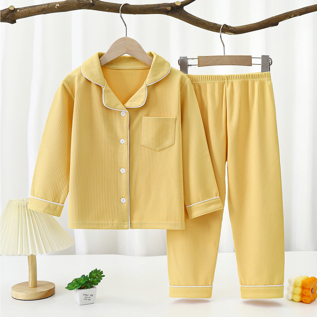 Cubs Lane home clothes suits for boys and girls, autumn and winter