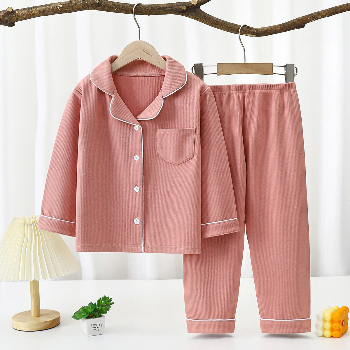 Cubs Lane home clothes suits for boys and girls, autumn and winter