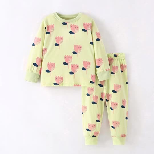 Cubs Lane new ice silk a-type three-quarter sleeve suit Boy baby