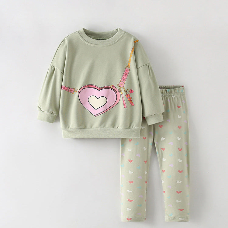 Cubs Lane new ice silk a-type three-quarter sleeve suit Boy baby