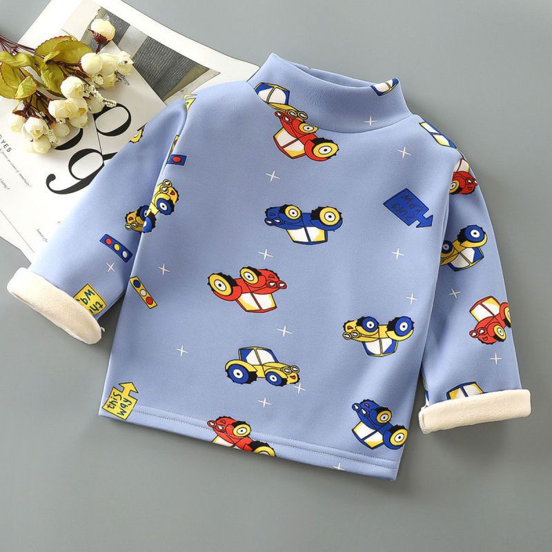 Cubs Lane Baby Shirt Lapel Sweet and Western Style Trend