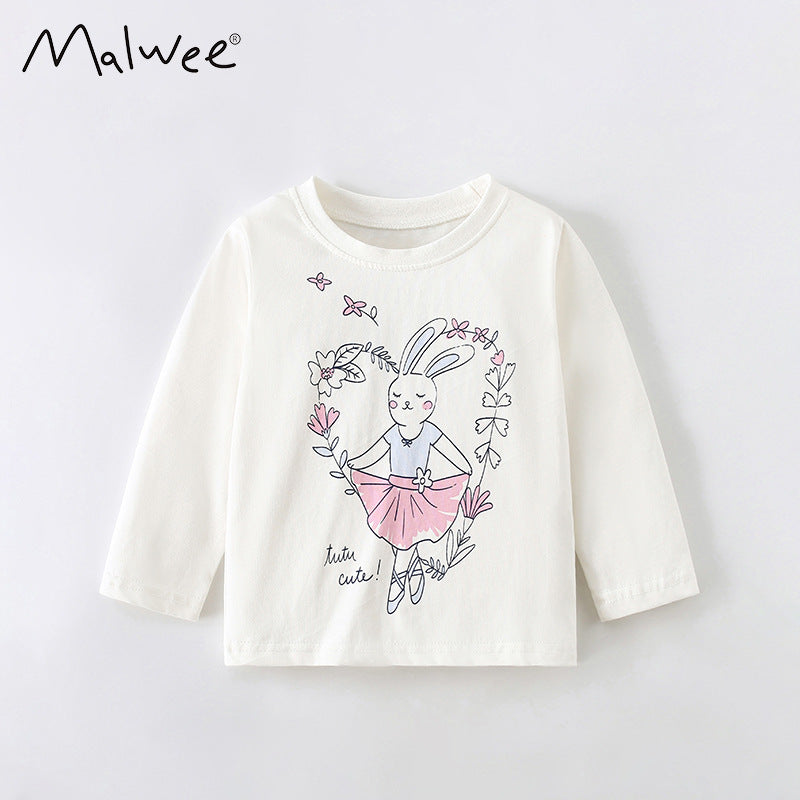 Cubs Lane children's casual round neck long-sleeved bottoming shirt children's top