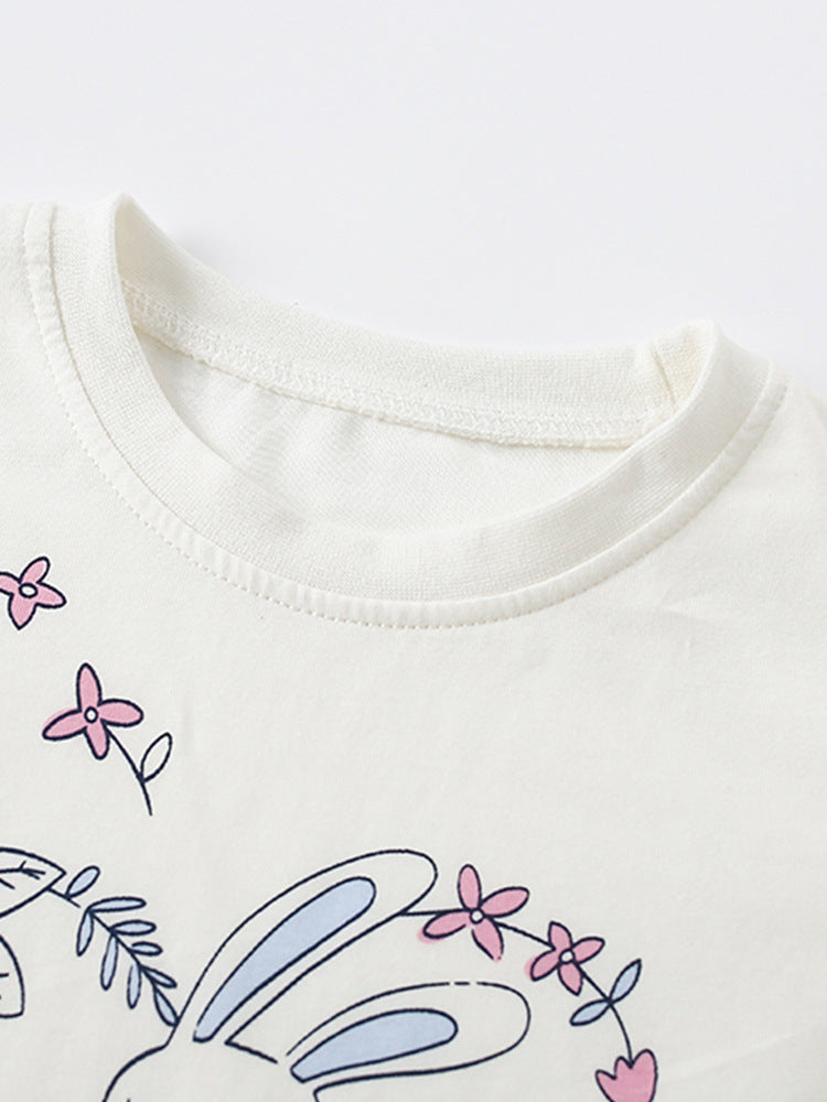 Cubs Lane children's casual round neck long-sleeved bottoming shirt children's top