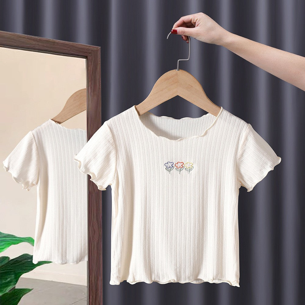 Cubs Lane children's new cartoon anime T-shirt short-sleeved tops for girls