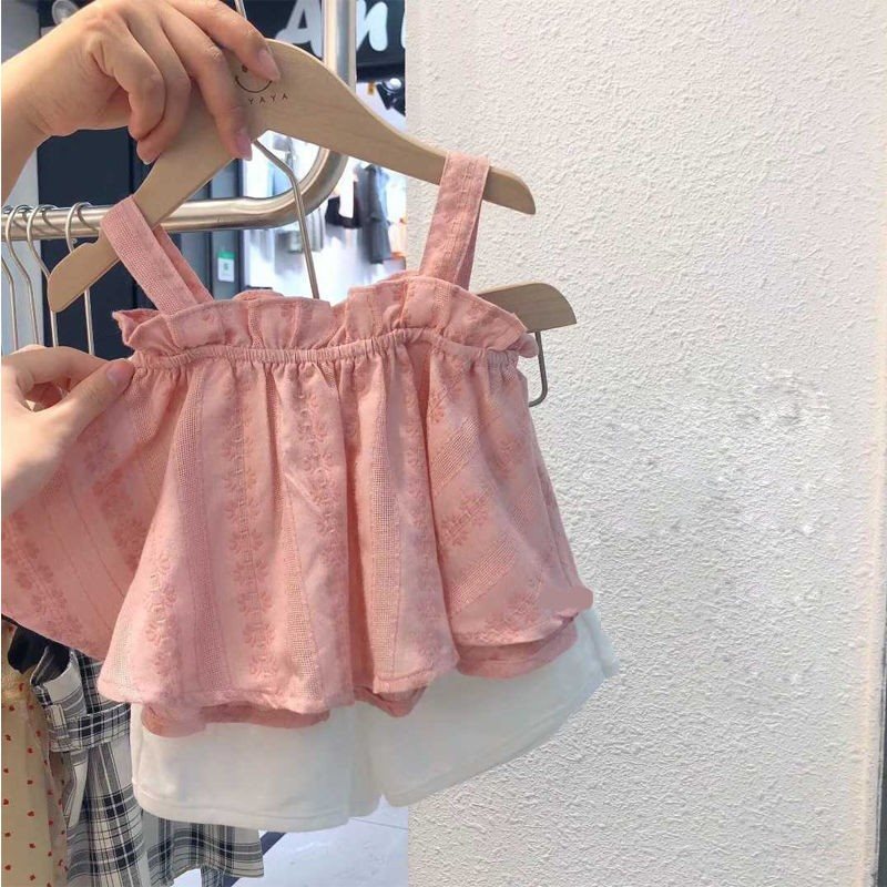 Cubs lane new style baby girl cute T-shirt vest dress little girl