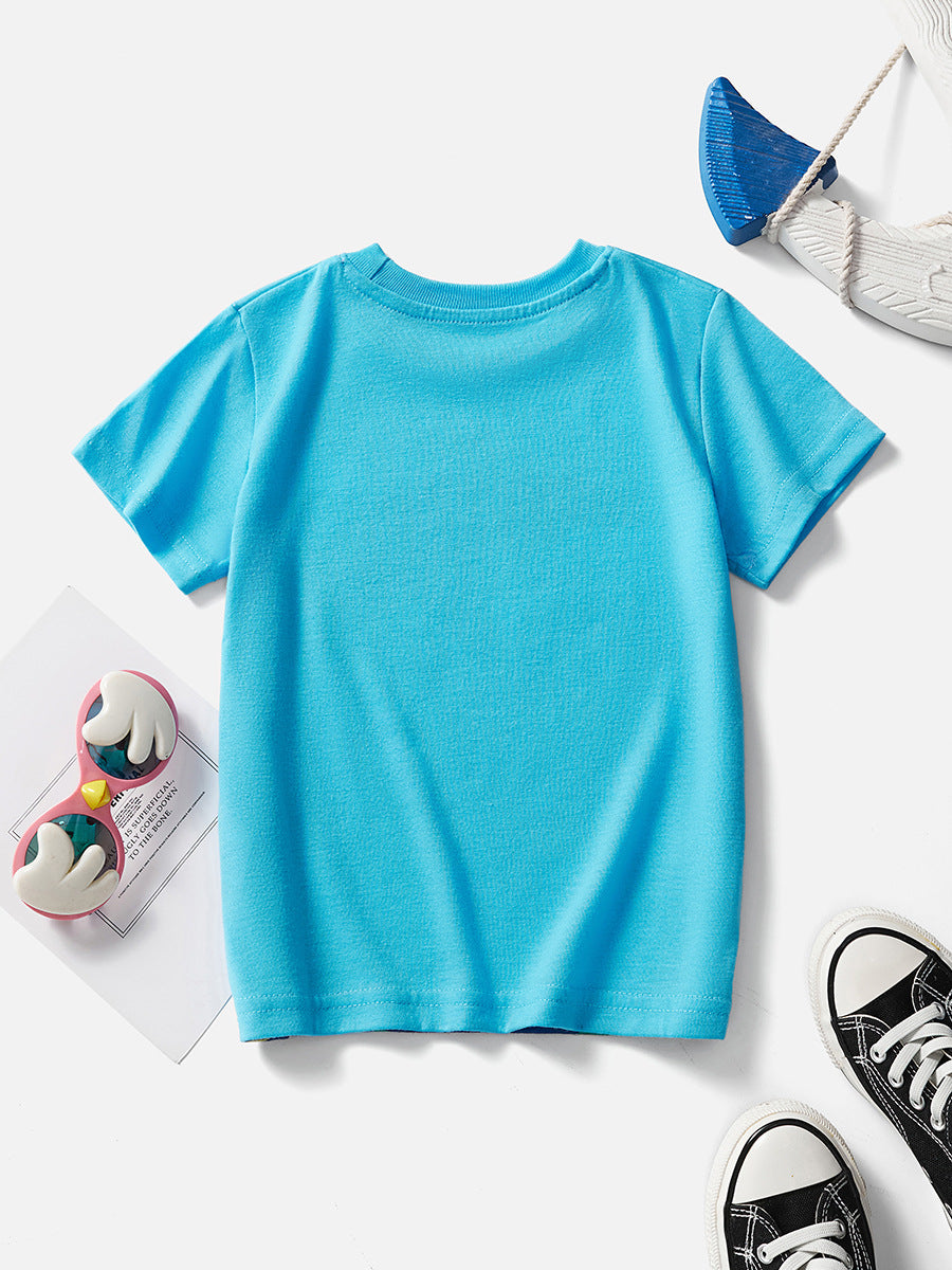 Cubs Lane boys cartoon cute print short-sleeved
