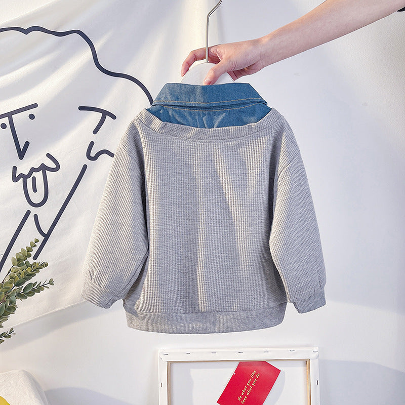 Cubs Lane style autumn new denim jacke
