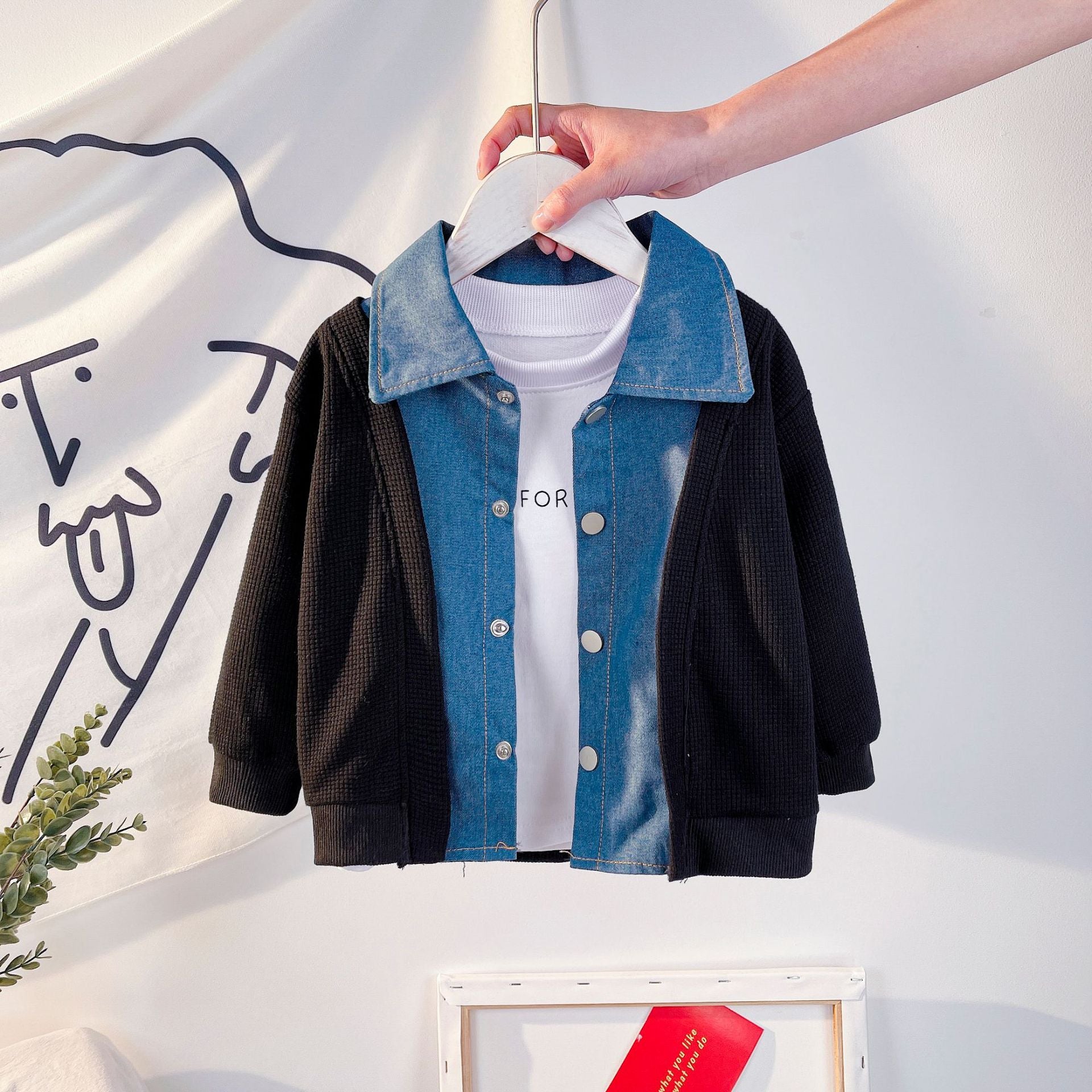 Cubs Lane style autumn new denim jacke