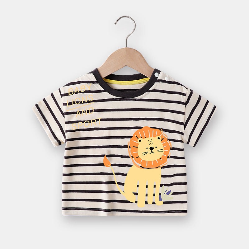 Cubs Lane Baby clothes casual short-sleeved T-shirt summer clothes boys