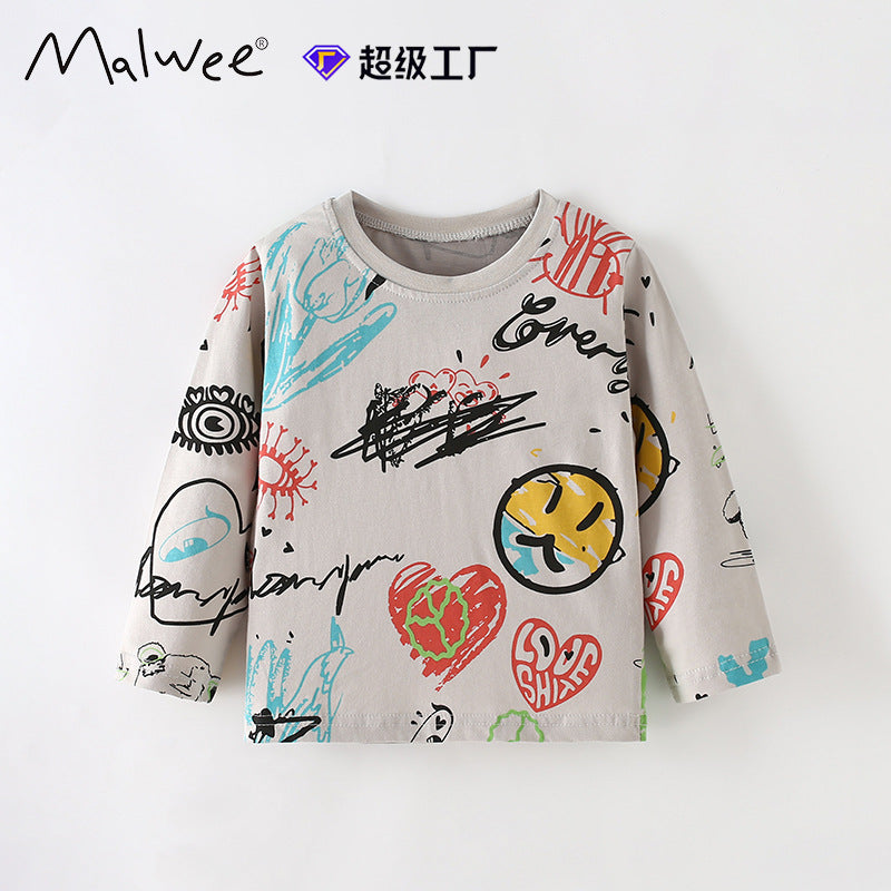 Cubs Lane children's short-sleeved shirt summer boys