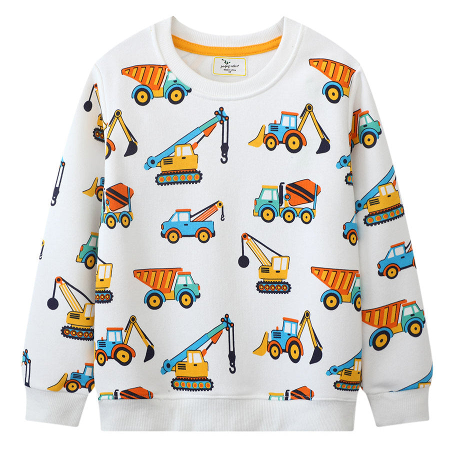 Cubs Lane Summer Boys Cartoon Short-sleeved POLO Shirt Fashionable