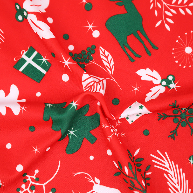 Cubs Lane Swimsuit Christmas Cartoon Pattern Swimsuit