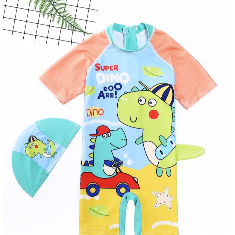 Cubs Lane medium and small children's boxer beach sunscreen boy baby swimsuit