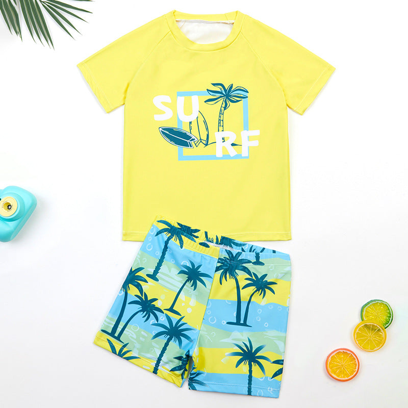 Cubs Lane children cute cartoon one-piece swimsuit baby