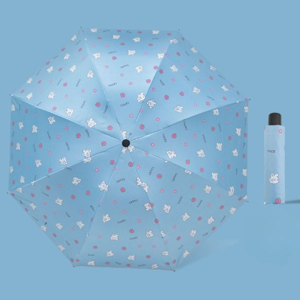 Cubs Lane Multi Color Print Umbrella