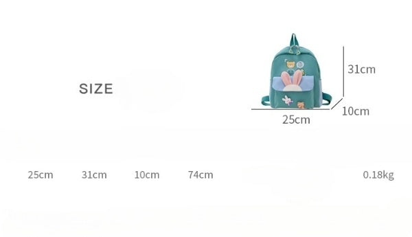 Cubs Lane Pink Color Bag Backpacks