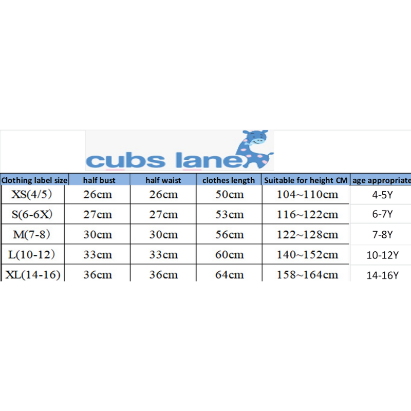 Cubs Lane New cross-border children's swimsuit girls flip watermelon