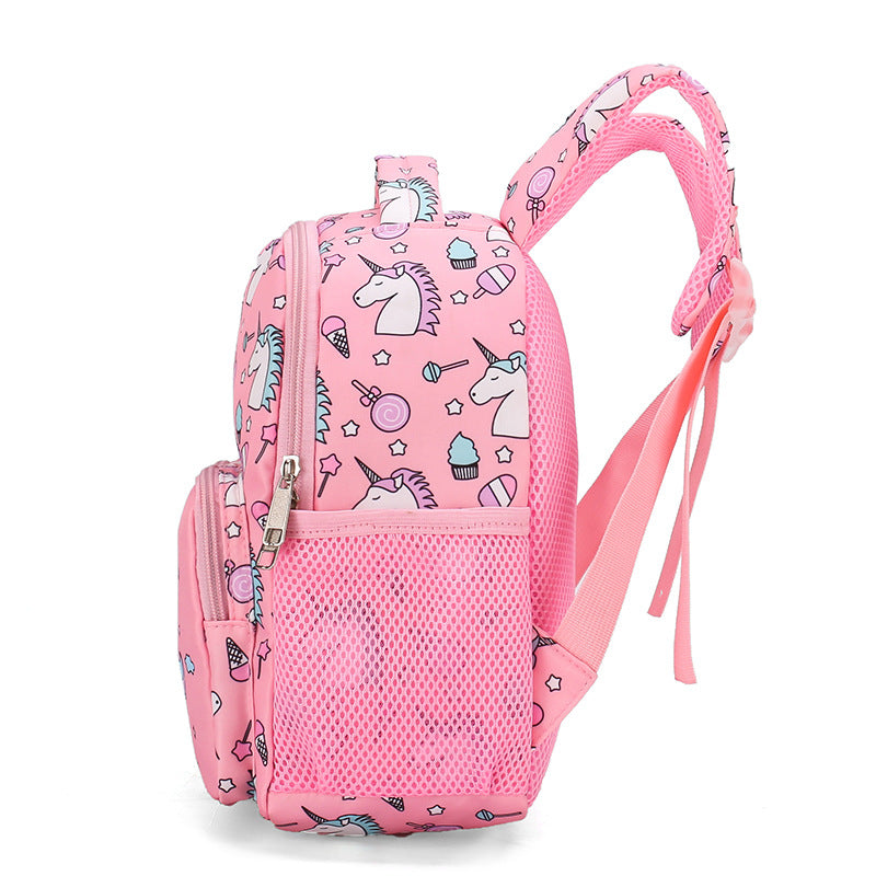 Cubs Lane Pink Graphic Print Sling Bag