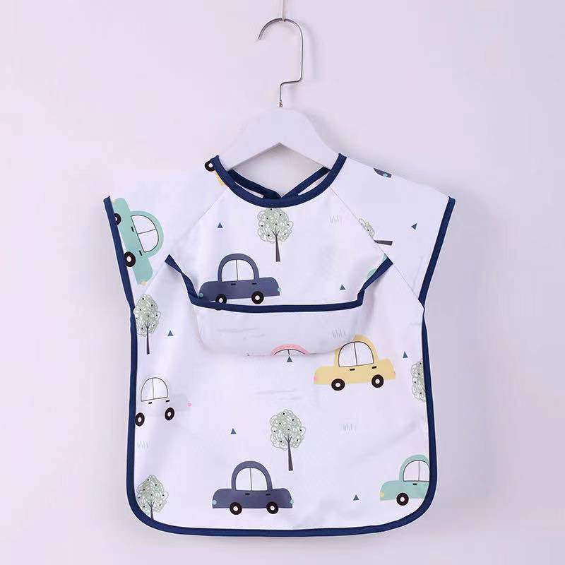 Cubs Lane Unisex Multi Color  All-Over WaterProof Print Bibs