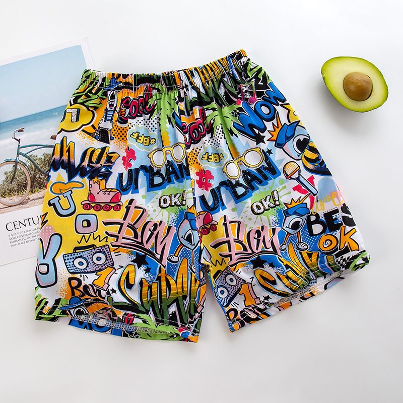 Cubs Lane Children's shorts boys summer boys cotton silk