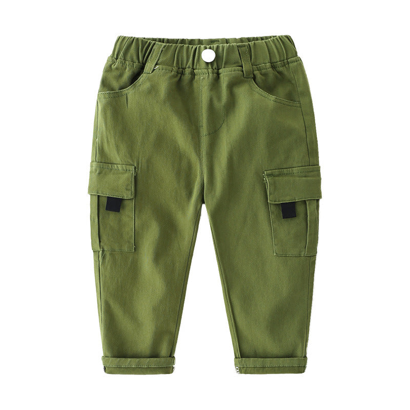 Cubs Lane  children's casual pants children's trousers boys handsome Korean style