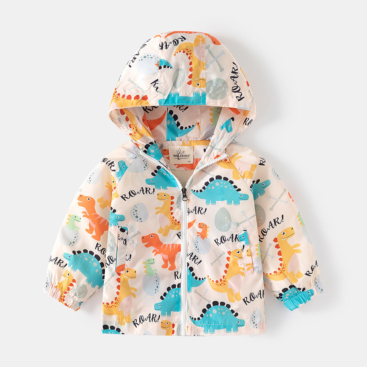 Cubs Lane New Boys Hooded Jacket Baby Light Sun Protection Clothes