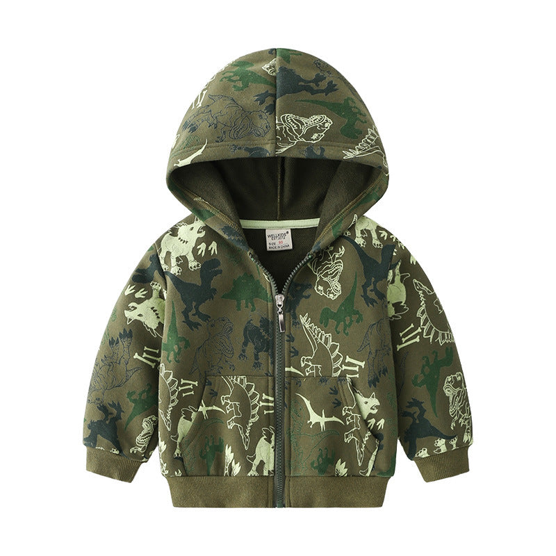 Cubs Lane New Camouflage Jacket Fashion Boys School Spring Outing Wear Casual Jacket